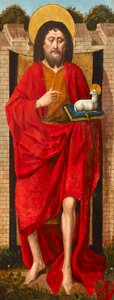 Saint Jean-Baptiste, panneau extérieur du triptyque de Weston, vers 1480 - Rogier van der Weyden